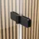 Witney 1500x700 Square Shower Bath & 6mm Easy Clean Matt Black Folding Bath Screen