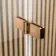 Witney 1500x700 Square Shower Bath & 6mm Easy Clean Brushed Copper Folding Bath Screen