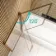 Witney 1700x700 Square Shower Bath & Premium 8mm Easy Clean Brushed Copper Framed Bath Screen