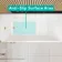 Witney 1700x700 Square Shower Bath & 6mm Easy Clean Brushed Brass Folding Bath Screen