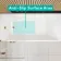 Witney 1700x700 Square Shower Bath & 6mm Easy Clean Brushed Copper Folding Bath Screen