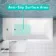 Antigua 1500x750 Keyhole Shower Bath & 6mm Easy Clean Brushed Gunmetal Folding Bath Screen