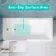 Antigua 1500x750 Keyhole Shower Bath & 6mm Easy Clean Brushed Copper Folding Bath Screen