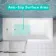 Antigua 1600x750 Keyhole Shower Bath & Premium 8mm Easy Clean Chrome Framed Bath Screen