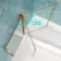 Antigua 1700x750 Keyhole Shower Bath & Premium 8mm Easy Clean Brushed Copper Framed Bath Screen
