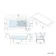 Antigua 1700x750 Keyhole Shower Bath & Premium 8mm Easy Clean Brushed Copper Framed Bath Screen
