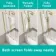 Antigua 1700x750 Keyhole Shower Bath & 6mm Easy Clean Brushed Brass Folding Bath Screen