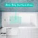 Antigua 1700x750 Keyhole Shower Bath & 6mm Easy Clean Brushed Gunmetal Folding Bath Screen