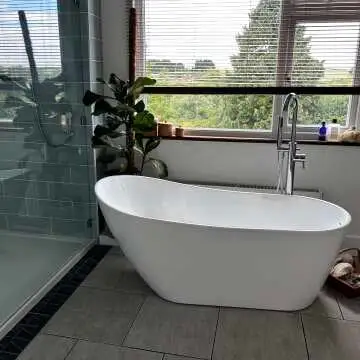 Trent Chrome Freestanding Bath Shower Mixer Tap