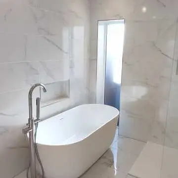 Trent Chrome Freestanding Bath Shower Mixer Tap