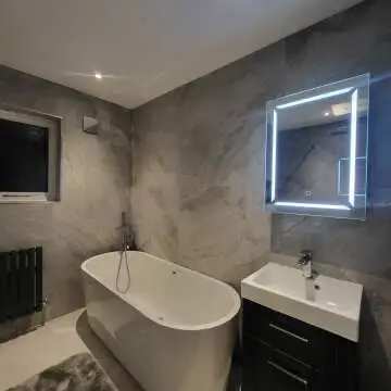 Haisley Illuminated LED Mirror Cabinet 700x500mm