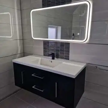 Forth Matt Black Basin Mixer Tap