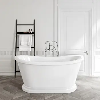 Mayfair 1500mm Freestanding Roll Top Slipper Bath