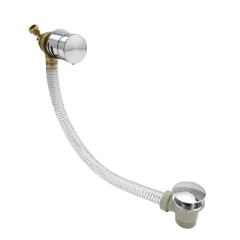 Chrome Bath Mixer Filler & Click Clack Waste