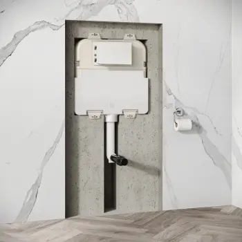 Idaho Pneumatic Concealed Cistern without Flush Plate