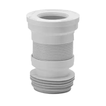 Wirquin Extendable Toilet Pan Connector - 200 to 340mm