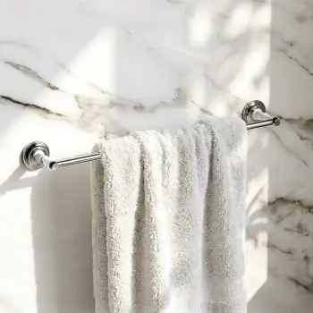 Avoca Traditional Chrome Towel Rail