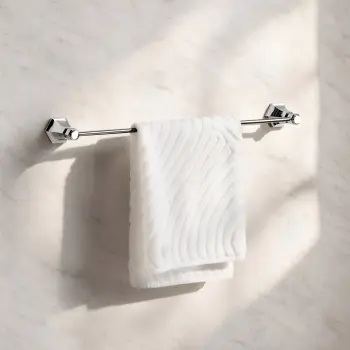 Kenmare Traditional Chrome Towel Rail