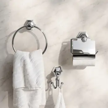Kenmare Traditional Chrome 3 Pieces Accessory Set