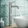 Selma Chrome High Rise Basin Mixer Tap