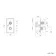 Corrib Premium Brushed Gunmetal Thermostatic Shower Valve - 2 Outlet
