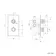 Corrib Premium Brushed Brass Thermostatic Shower Valve - 3 Outlet