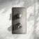 Corrib Premium Brushed Gunmetal Thermostatic Shower Valve - 3 Outlet