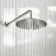 Suir Premium Brushed Nickel Round Thermostatic Shower Set with Knurled Detailing