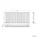Faro Matt Black Single Flat Panel Horizontal Radiator 600x1400mm