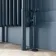 Athens Inky Blue Triple Column Horizontal Traditional Radiator 600x605mm