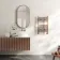 Naples Premium Brushed Copper Straight Heated Towel Rail 650x400mm
