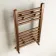 Naples Premium Brushed Copper Straight Heated Towel Rail 650x400mm