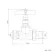 Anthracite Straight Traditional Manual Radiator Valves (Pair) Standard 15mm