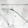Vienna Easy Clean 8mm Hinged Shower Door 900mm