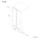 Hamburg Brushed Brass Easy Clean 8mm Sliding Shower Door 1200mm - Easy Fix Feature