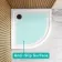 Doha Quadrant Gloss White Anti-slip Stone Shower Tray 900x900mm