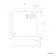 Cairo Square SMC Composite Shower Tray 800x800mm