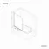 Venice 4mm Bath Screen - 1000mm
