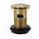 Brushed Brass Click Clack Basin Waste - Slotted