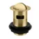 Brushed Brass Flip Top Basin Waste - Slotted
