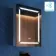 Haisley Illuminated LED Mirror Cabinet With BLUETOOTH Speaker 600x450mm