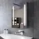 Emielia Battery Powered Illuminated LED Mirror Cabinet 700x500mm