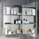 Emielia Battery Powered Illuminated LED Mirror Cabinet 700x500mm