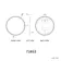 Grace Battery Powered Illuminated LED Mirror 500mm