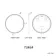 Grace Battery Powered Illuminated LED Mirror 600mm