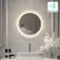 Grace Round Illuminated LED Mirror With BLUETOOTH Speaker 500mm