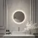 Grace Round Illuminated LED Mirror With BLUETOOTH Speaker 500mm