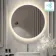 Grace Round Illuminated LED Mirror With BLUETOOTH Speaker 800mm