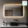 Mila Black Framed Backlit Illuminated LED Mirror With BLUETOOTH Speaker 600x1000mm