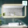 Mila Brushed Brass Backlit Illuminated LED Mirror With BLUETOOTH Speaker 600x1200mm